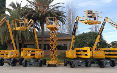 Plataformas aéreas: Tipos de maquinaria y proyectos en altura